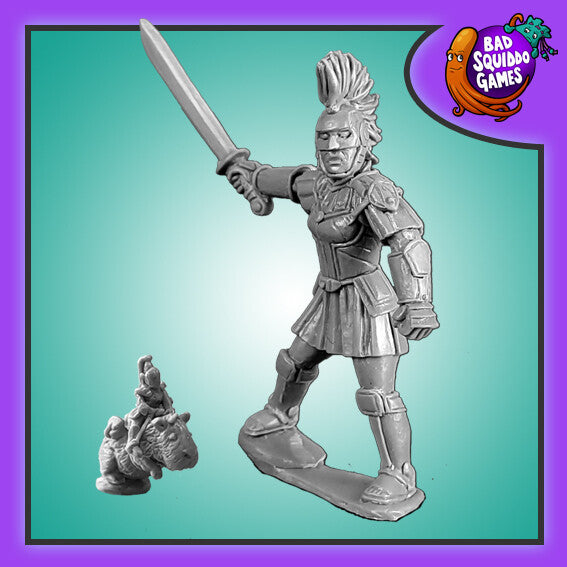 Thea, Amazon Champion (& her Guinea Pig-riding Pixie Scout)