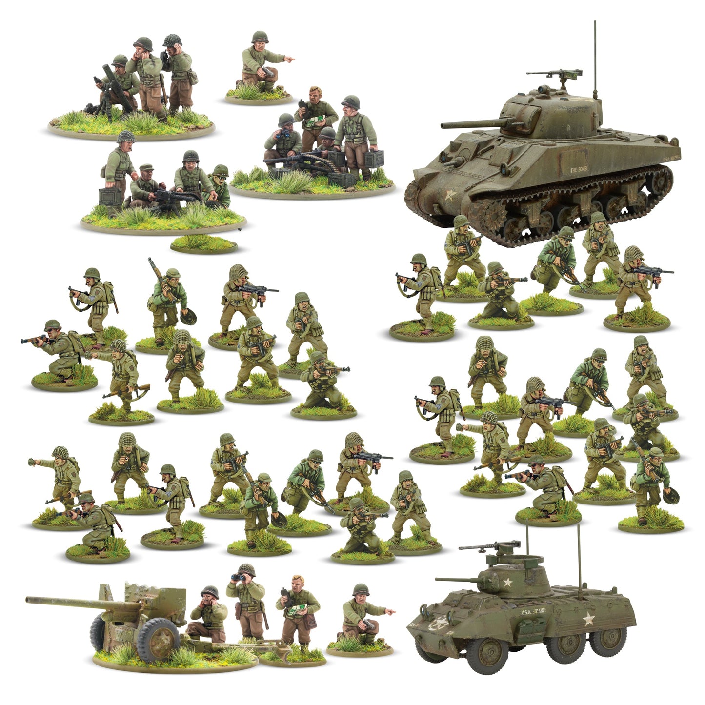 Stars and Stripes: US starter army