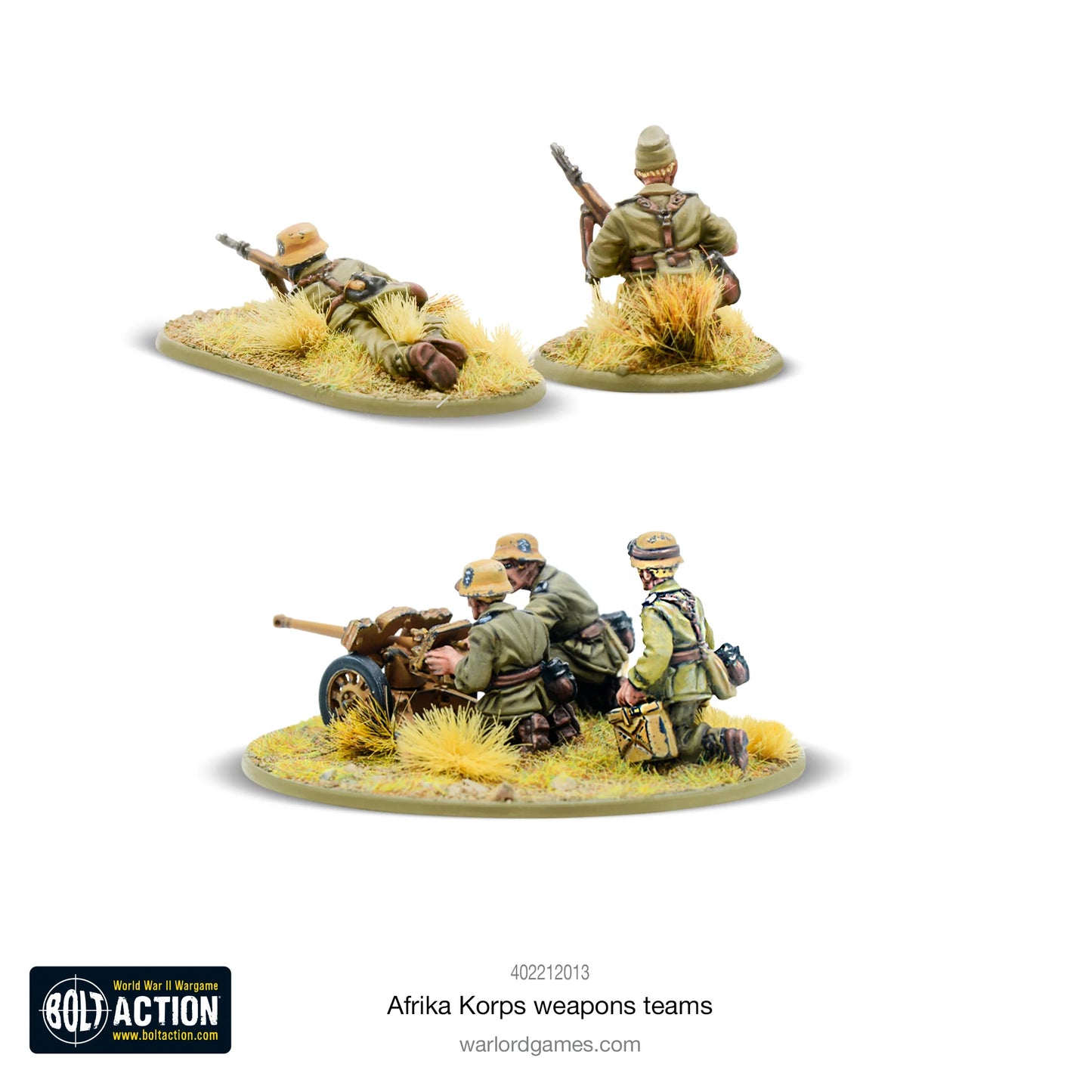 German Afrika Korps Weapons Teams