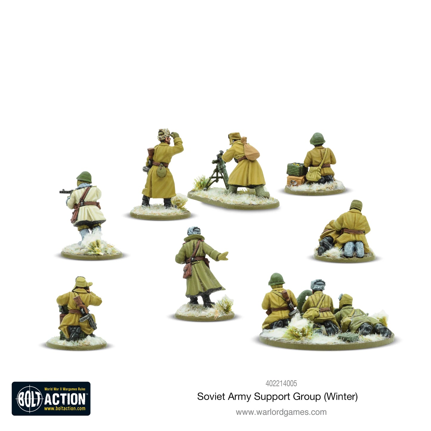 Soviet Army Winter Support Group (HQ, Mortar & MMG)