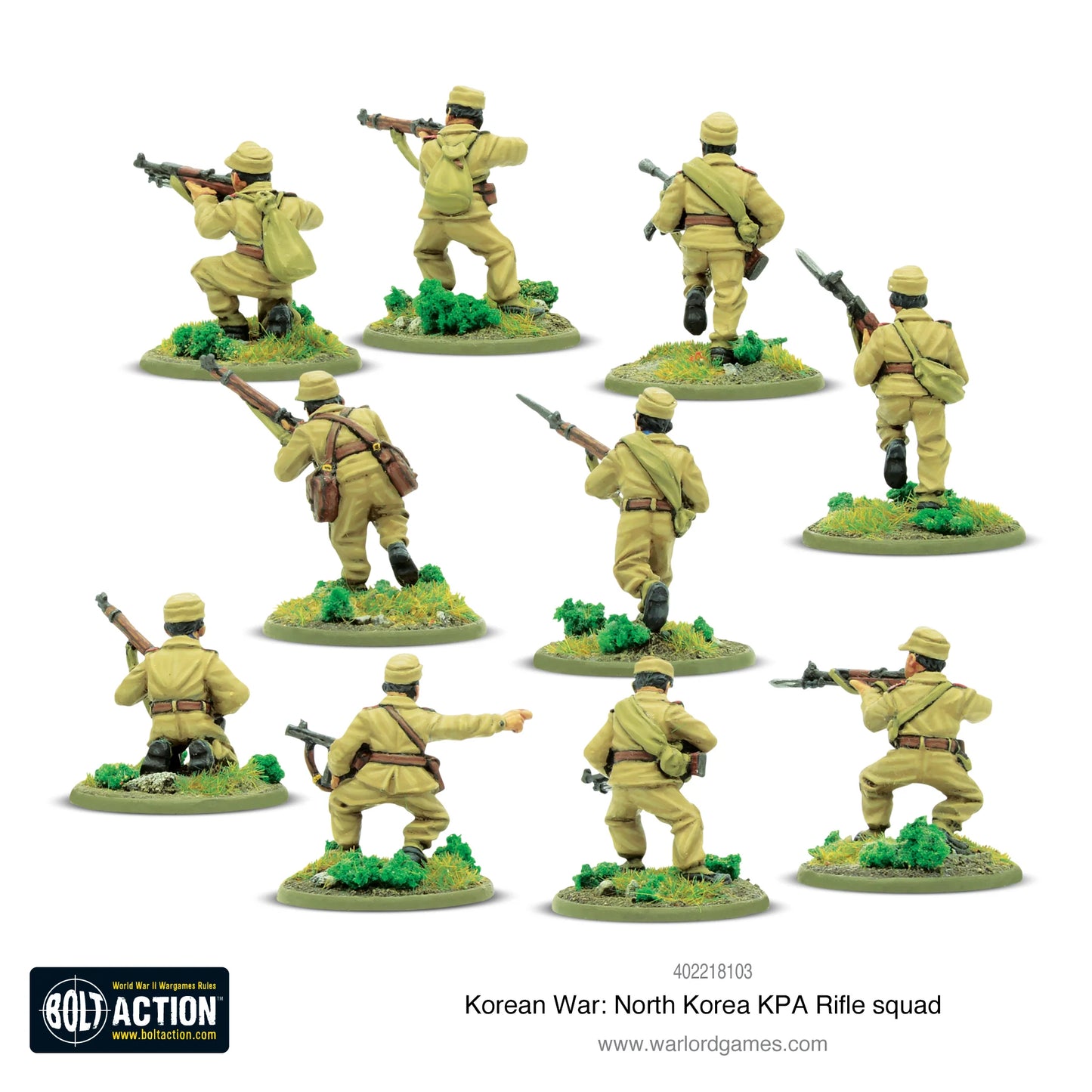 North Korean KPA Rifle squad