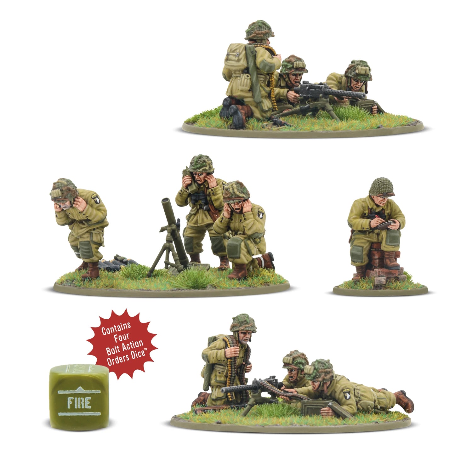 Bolt Action: US Airborne (D-Day) Platoon Heavy Weapons Platoon