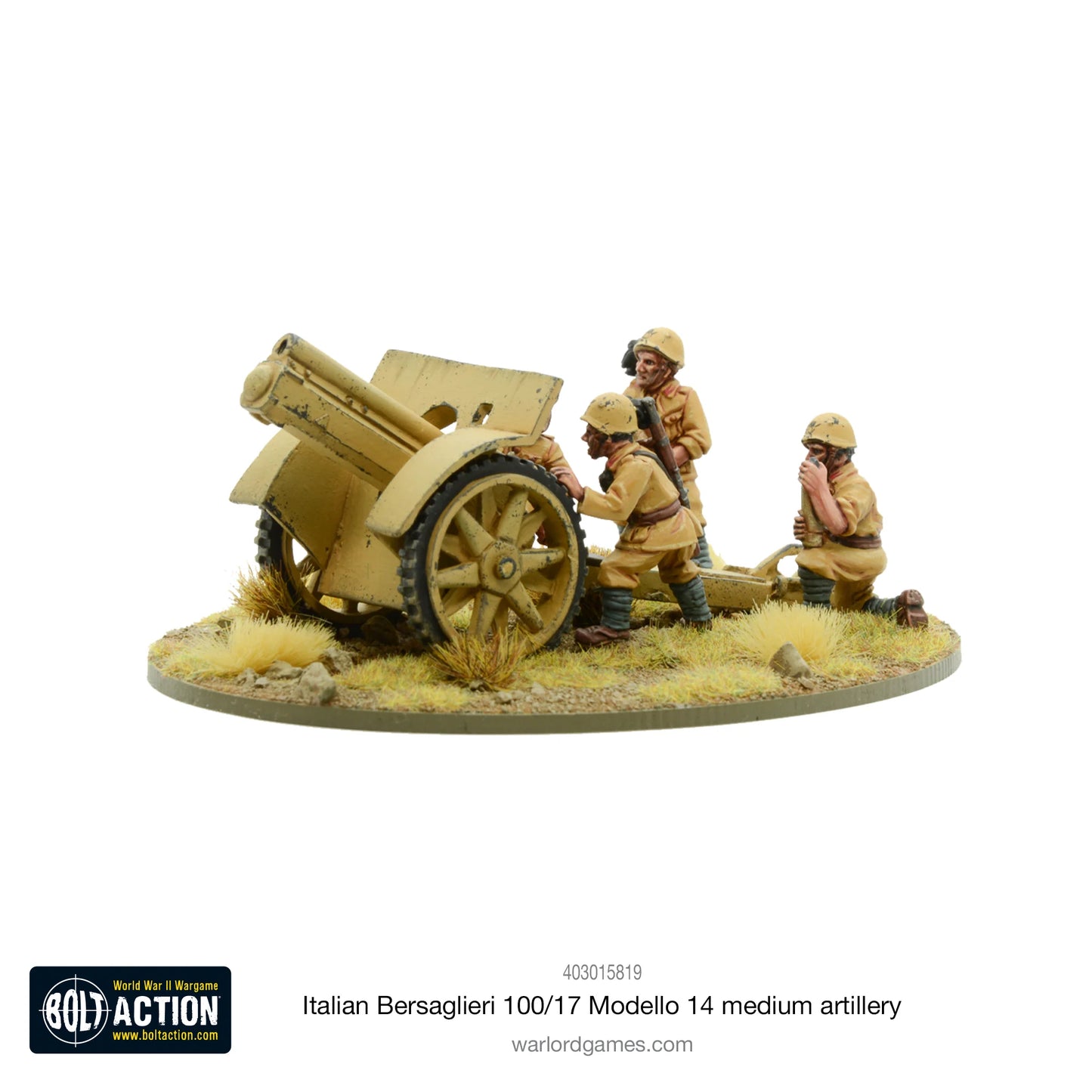Italian Bersaglieri Modello 14 Medium Artillery