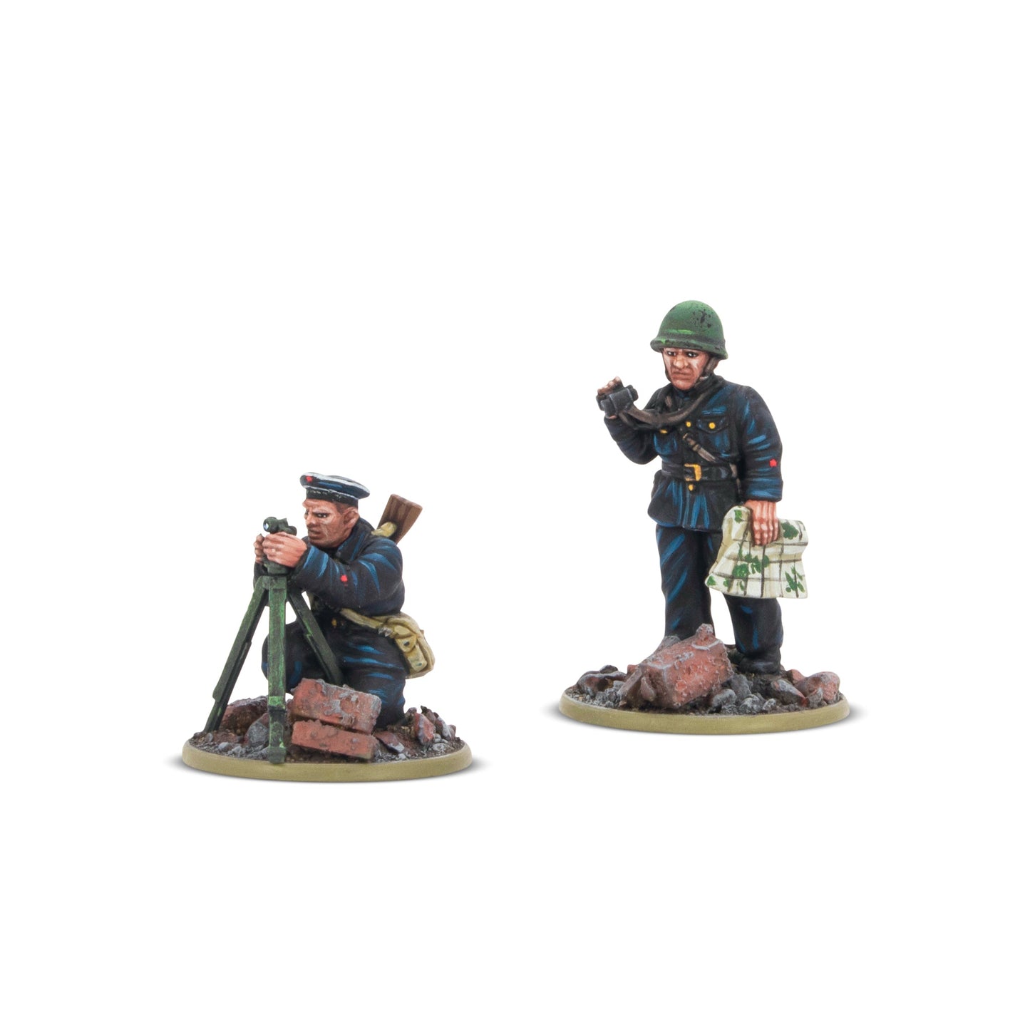 Soviet Naval Brigade forward observer team