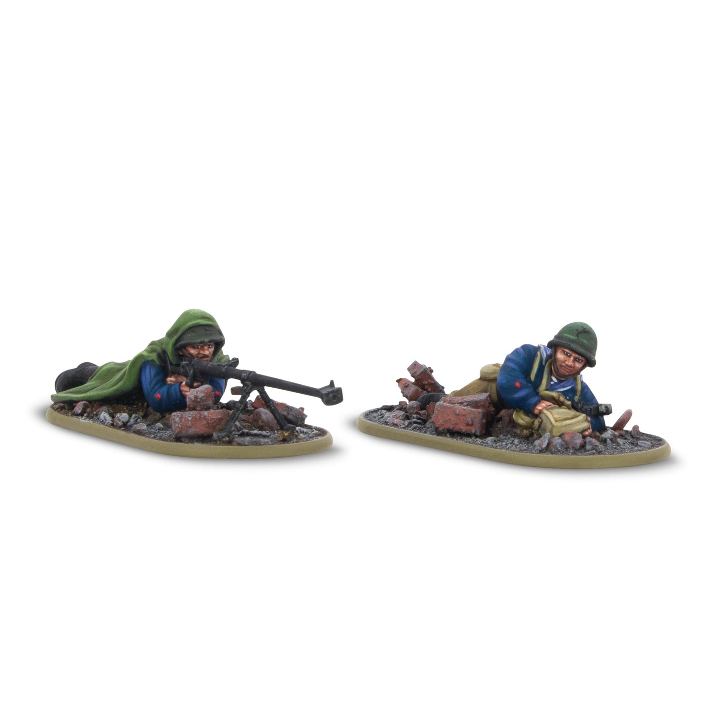 Soviet Naval Brigade anti-tank rifle team