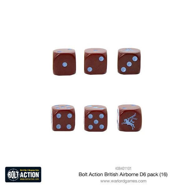 British Airborne D6 Dice