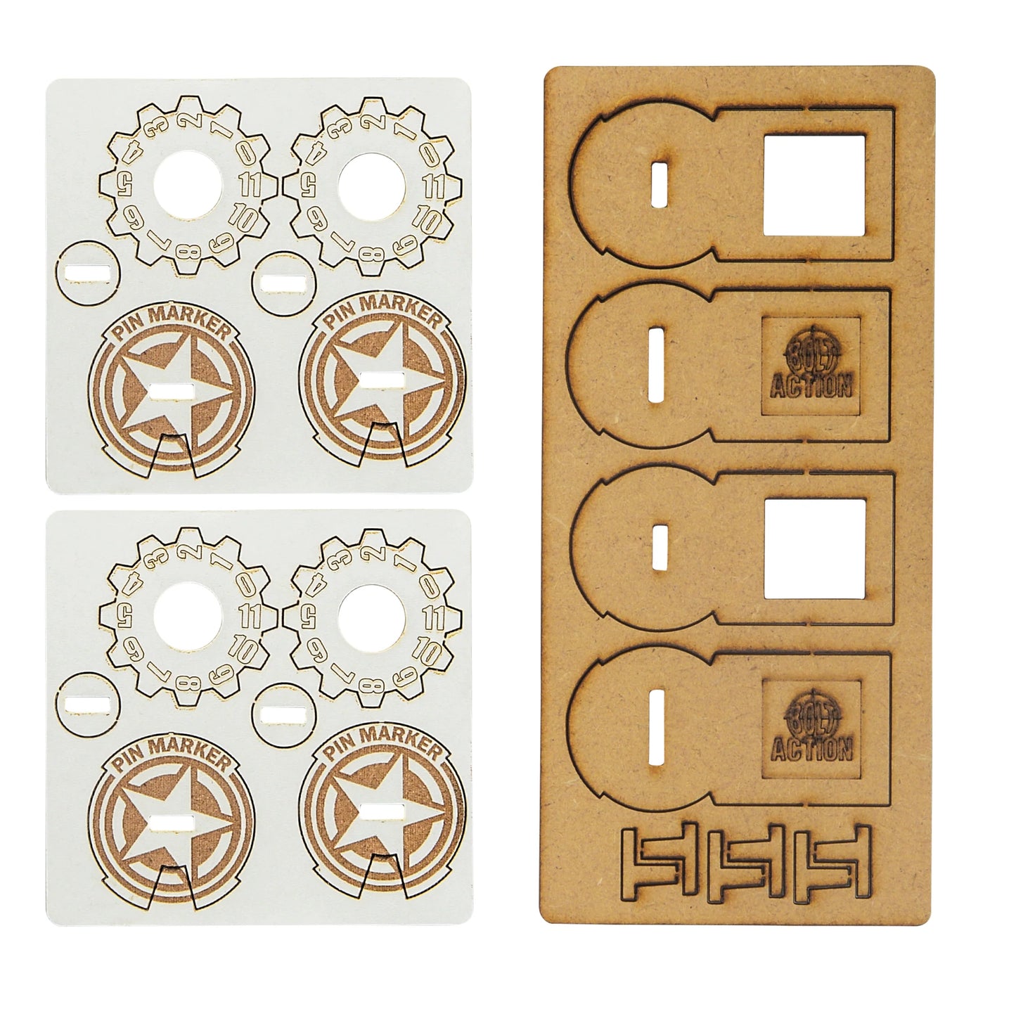 USA Unit Pin Markers