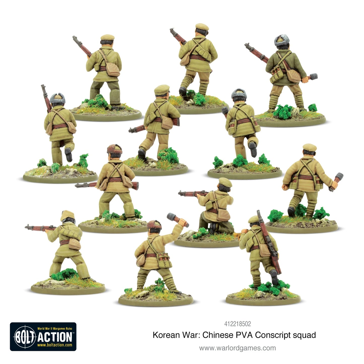 Chinese PVA Conscript Squad