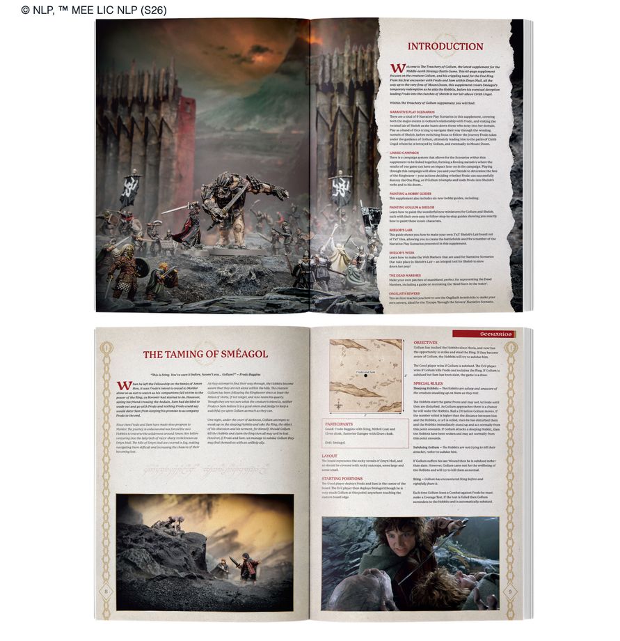 Middle-earth™ Strategy Battle Game Journal: The Treachery of Gollum™