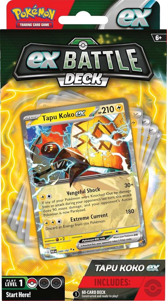 Pokemon TCG: Tapu Koko and Iron Leaves ex Battle Deck
