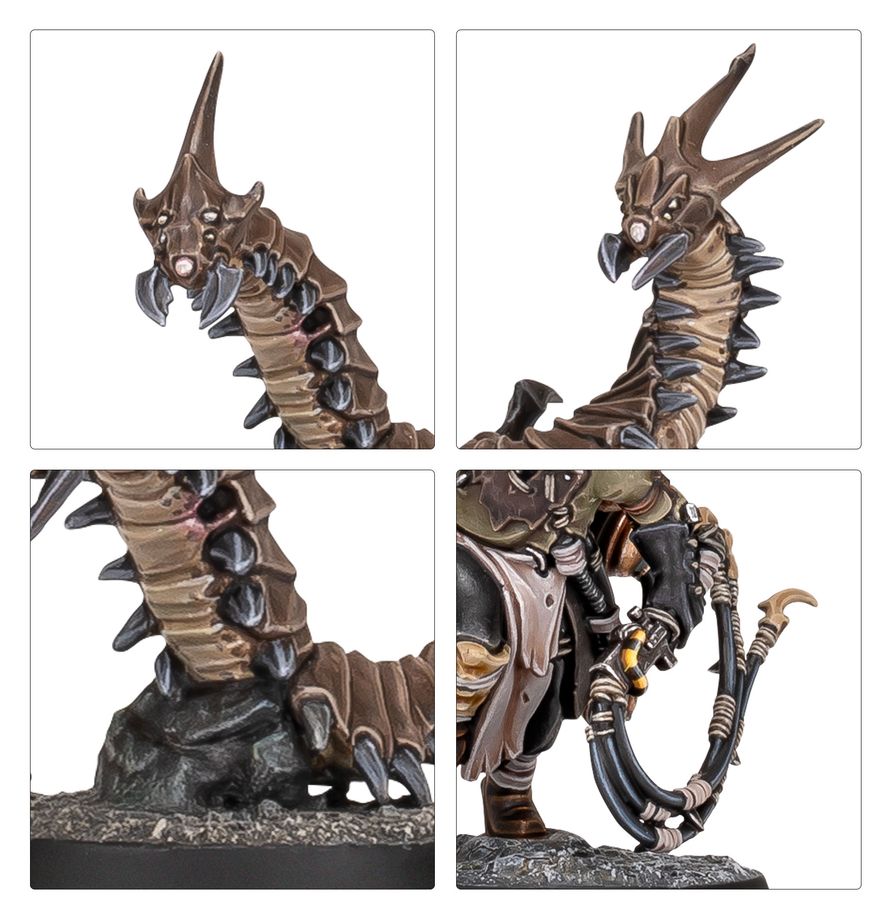 Necromunda: Sha'dar Hunters and Arthromite Spinewyrms