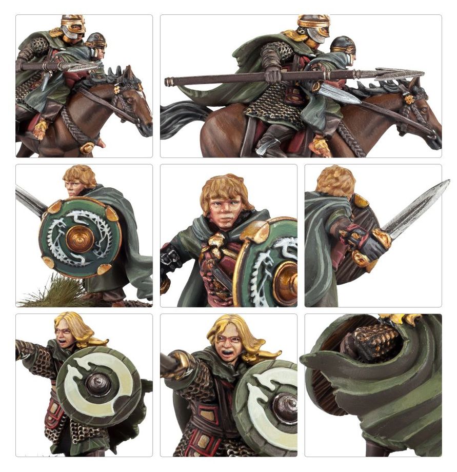 Middle-Earth Strategy Battle Game: Eowyn & Merry