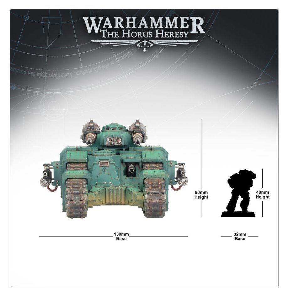 Horus Heresy: Sicaran Battle Tank