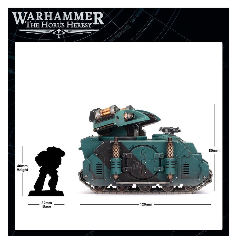 Horus Heresy: Scorpius Missile Tank