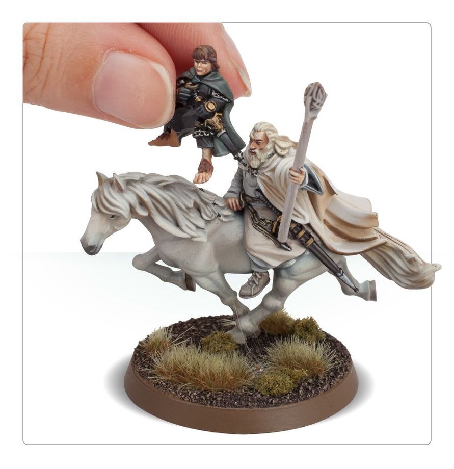 Middle-Earth Strategy Battle Game: Gandalf the White & Peregrin Took