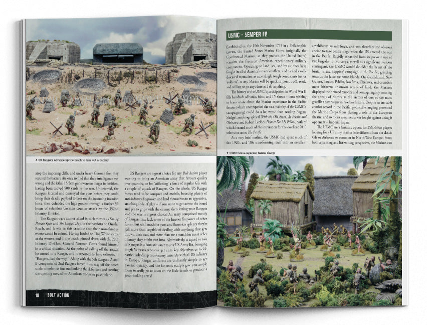 Bolt Action: Armies of the United States and Sgt. James 'Jake' McNiece