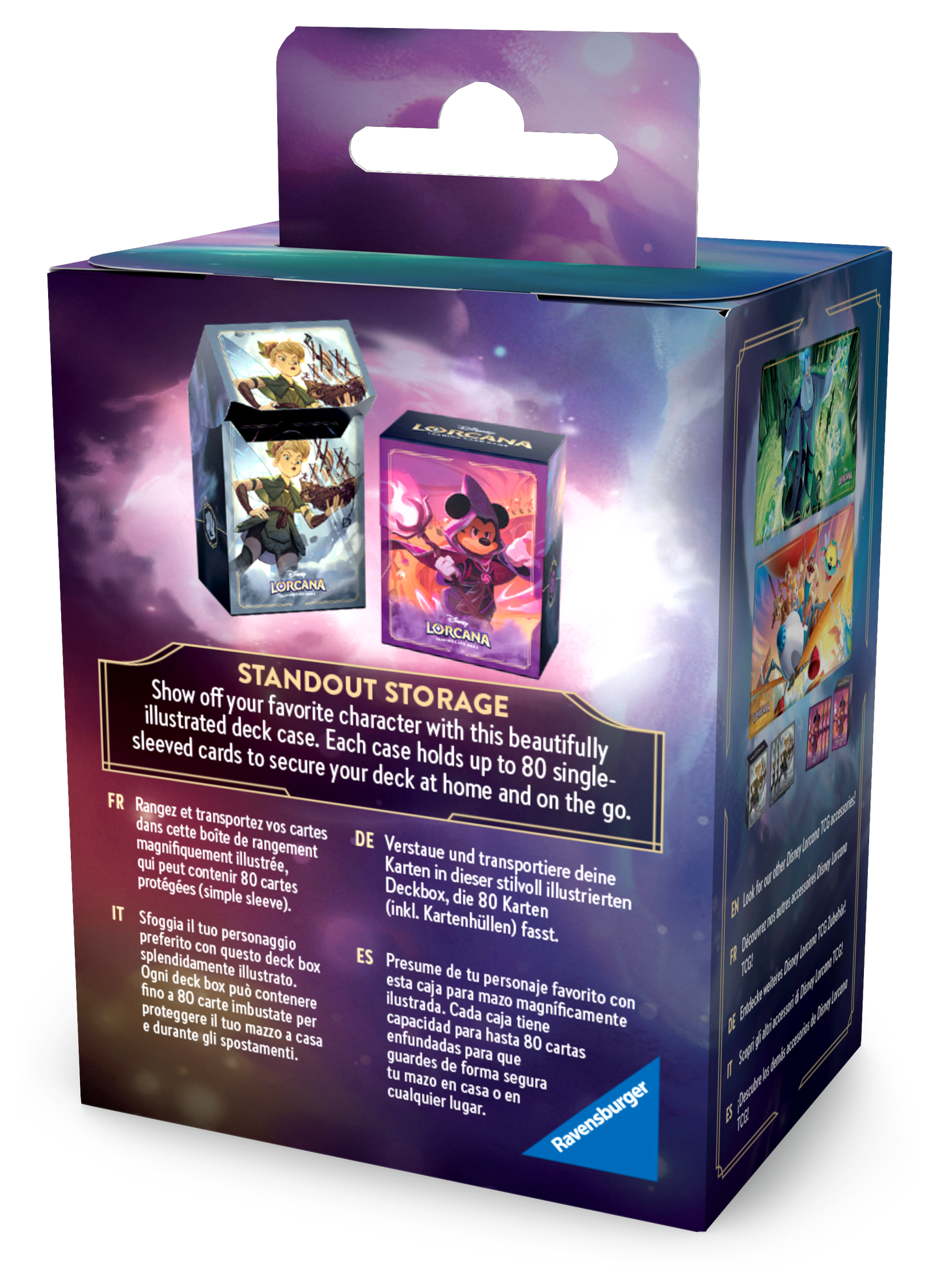 Disney Lorcana Trading Card Game - Deck Case Mickey Mouse - Set 8