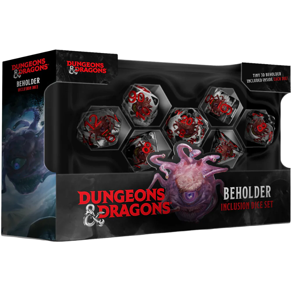 Dungeons and Dragons Beholder Inclusion Dice Set