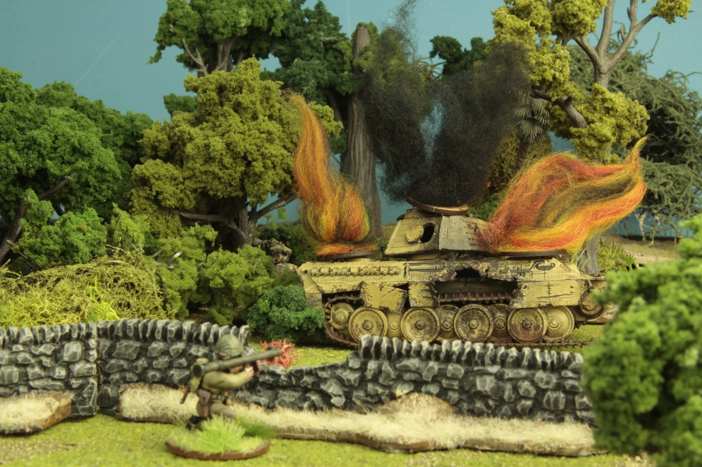 Bolt Action Tank Damage Markers