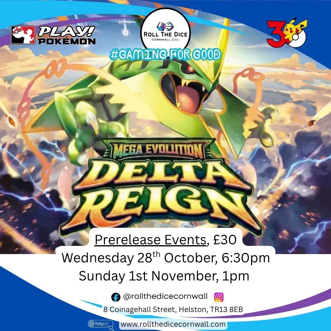 Pokemon TCG: Delta Reign Prerelease Events