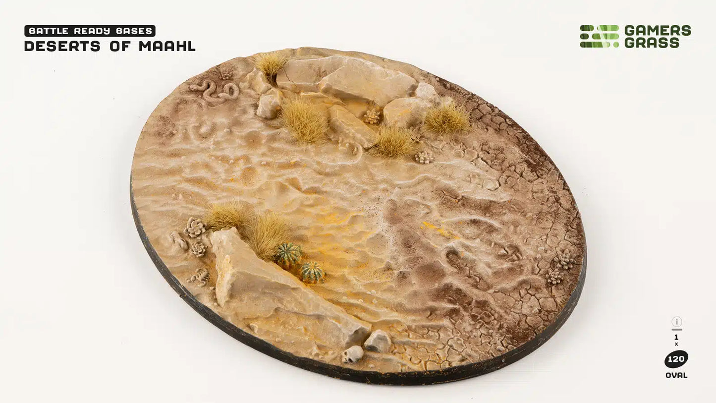 Deserts of Maahl - Oval 120mm (x1)