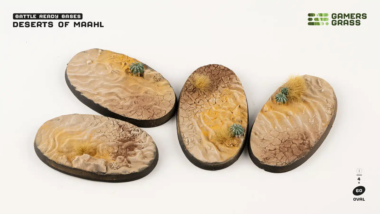 Deserts of Maahl - Oval 60mm (x4)