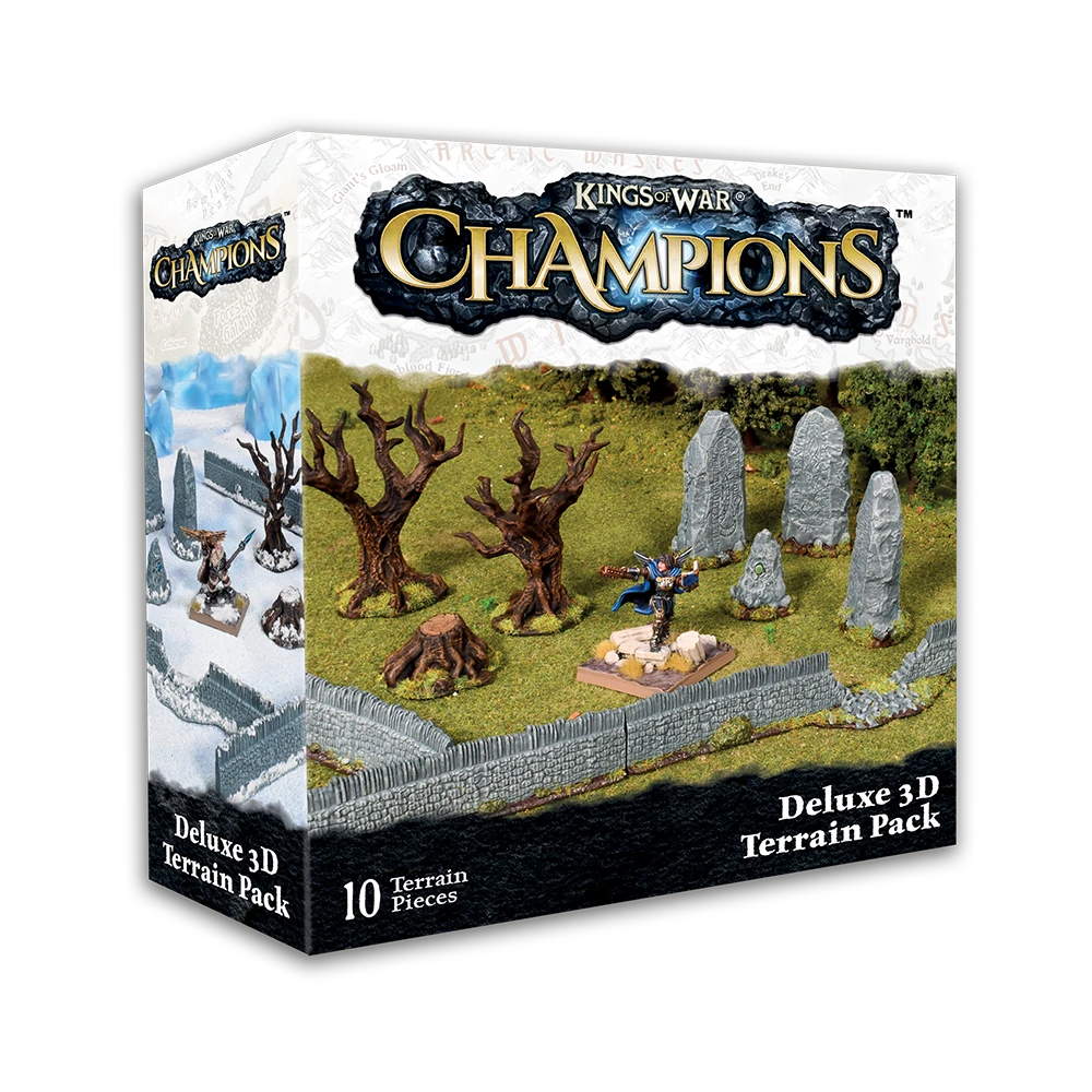 Kings of War: Champions: Deluxe 3D Terrain Pack