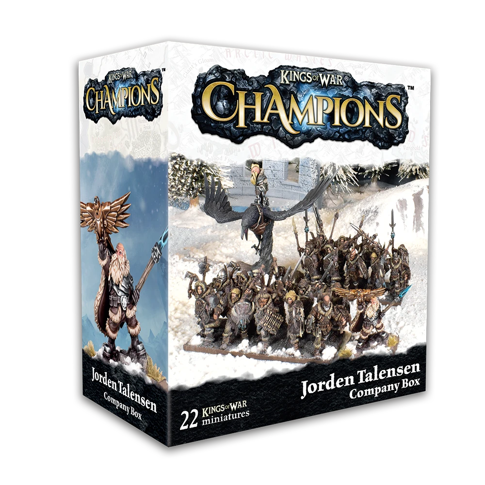 Kings of War: Champions: Jordan Talensen Company Box