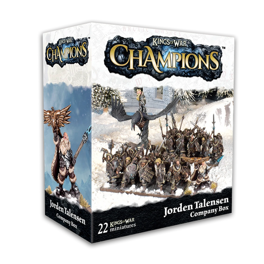 Kings of War: Champions: Jordan Talensen Company Box