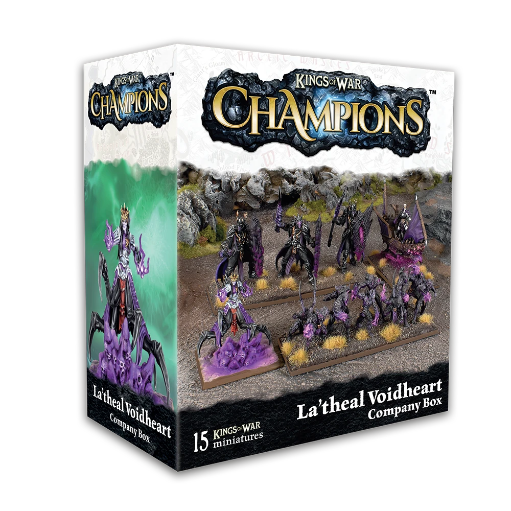 Kings of War: Champions: La'theal Voidheart Company Box