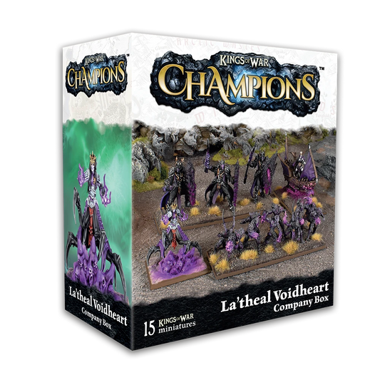 Kings of War: Champions: La'theal Voidheart Company Box