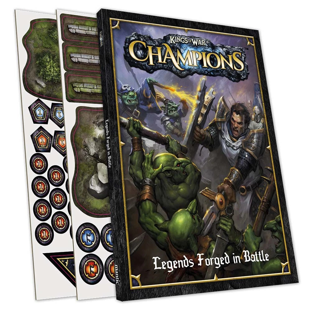Kings of War: Champion: Book and Tokens