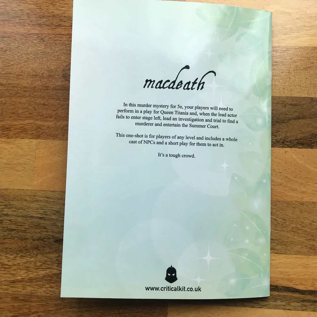 {{ product.title }} - {{ product.type }} from Roll The Dice Cornwall