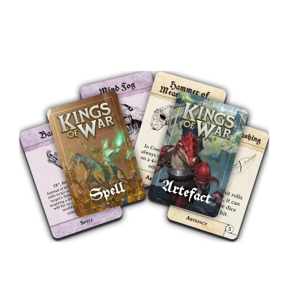 Spell and Artefact Cards