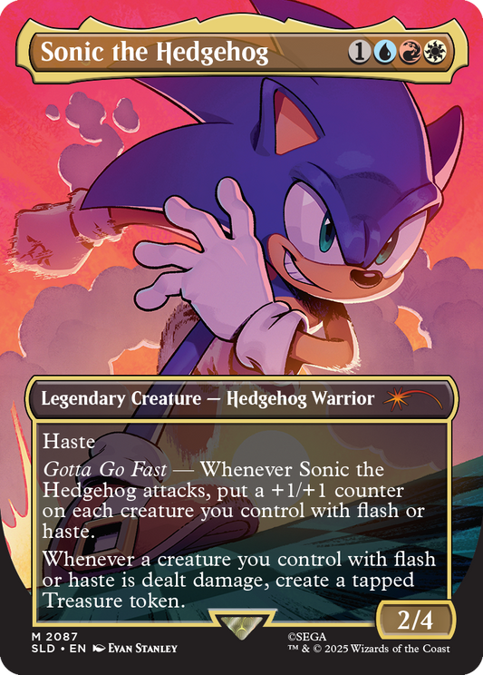 MTG : Secret Lair x Sonic Legends WPN Exclusive