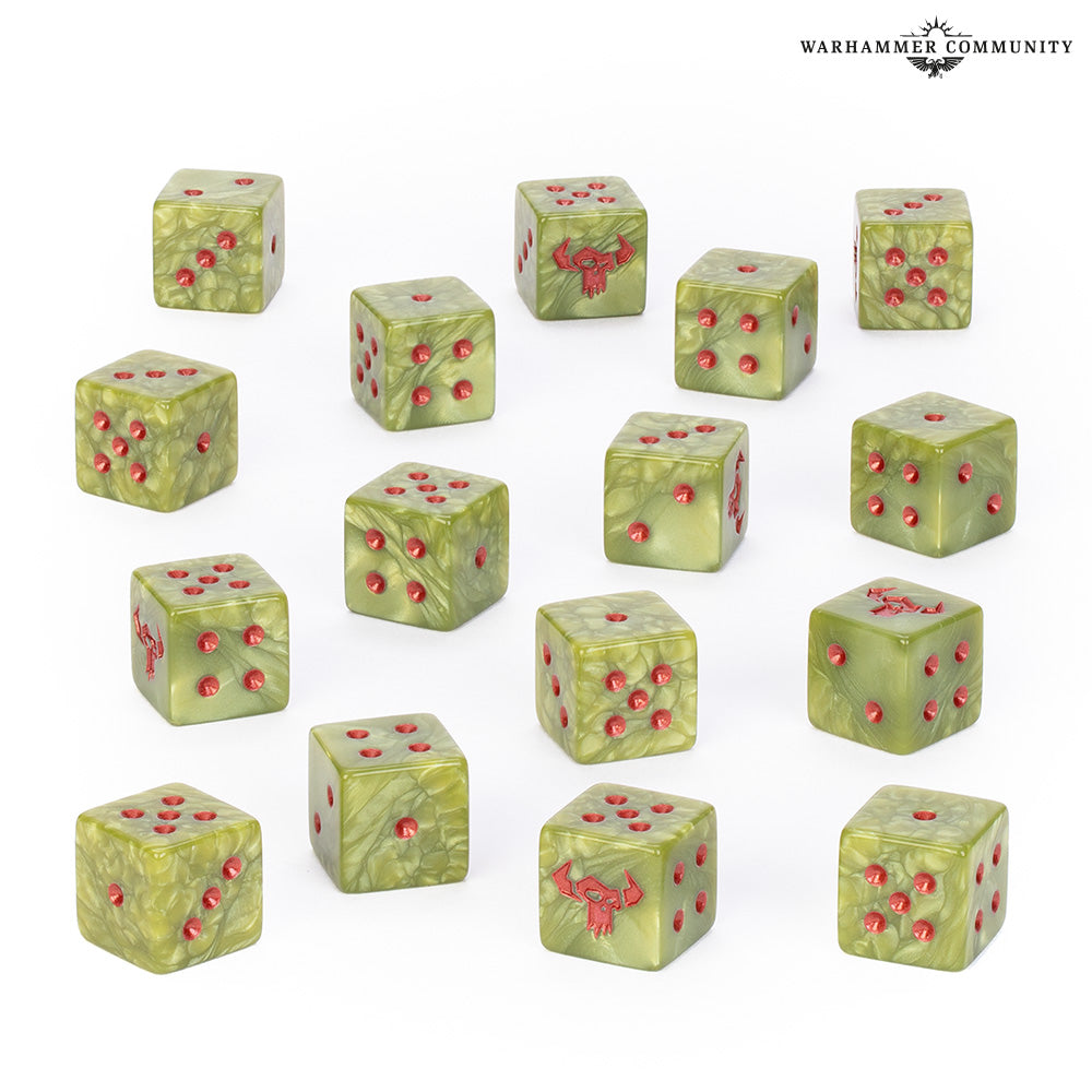 Warhammer 40000: Orks Dice
