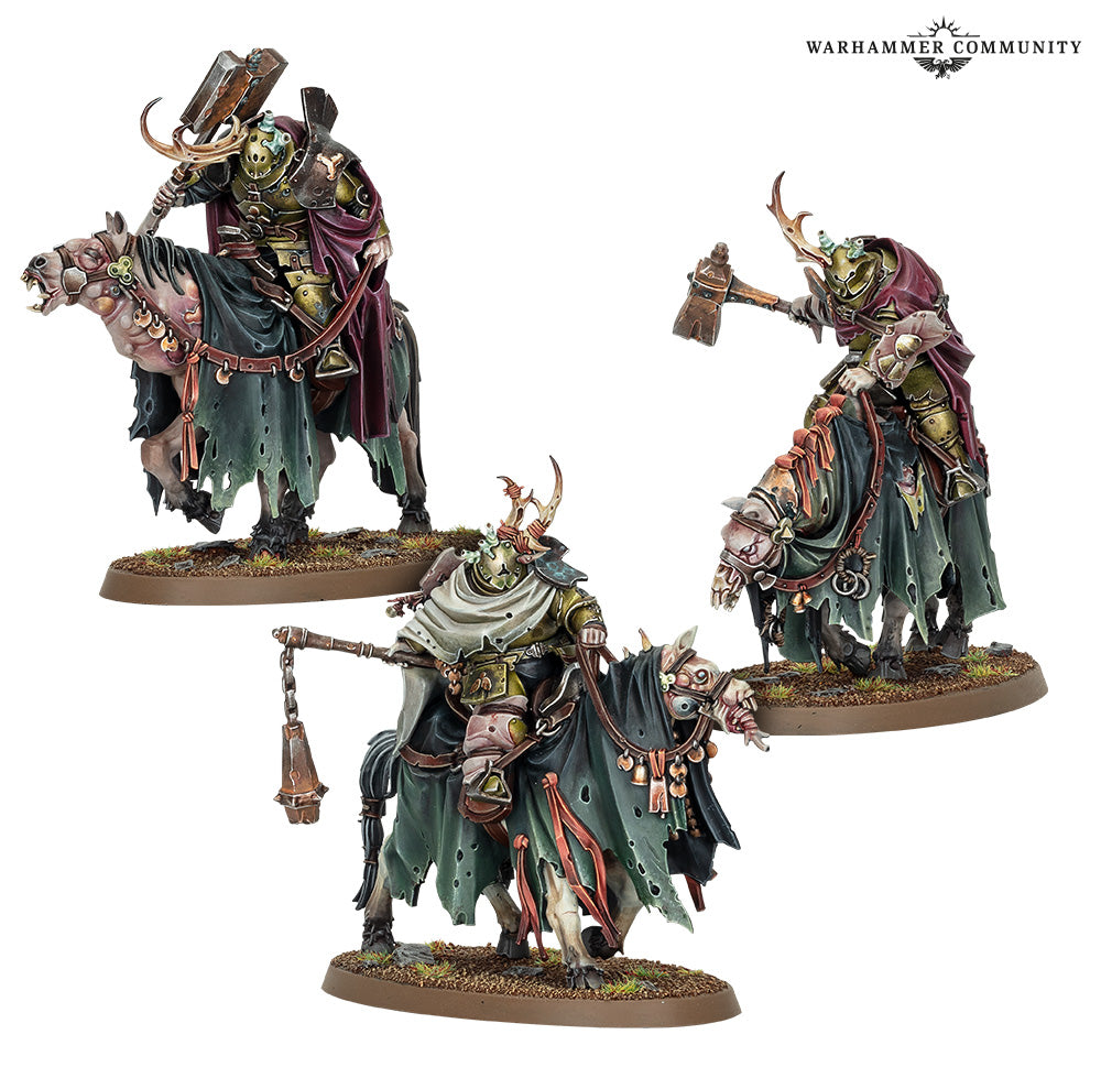 Maggotkin of Nurgle: Sloven Knights