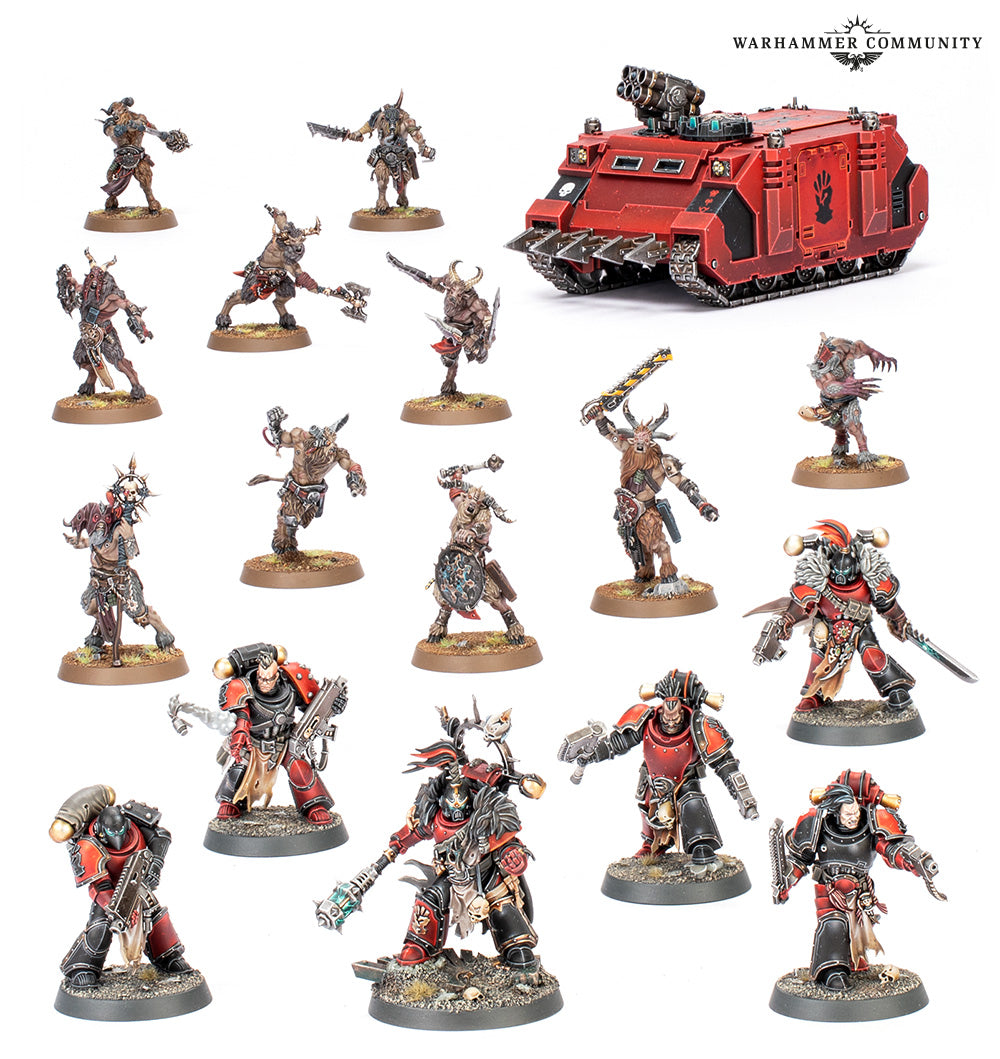 Chaos Space Marines: Combat Patrol: Red Corsairs