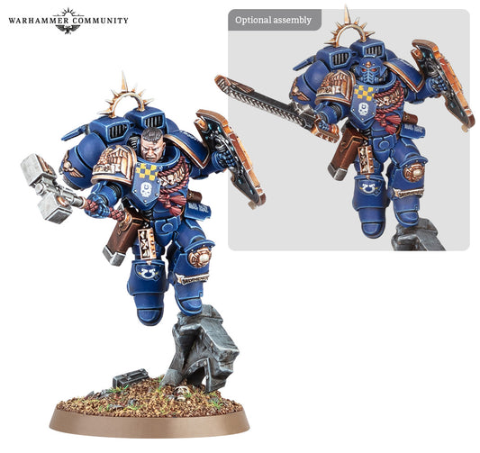 Space Marines: Captain with Jump Pack and Relic Shield
