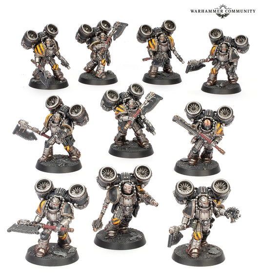 Legiones Astartes: MkII Assault Squad