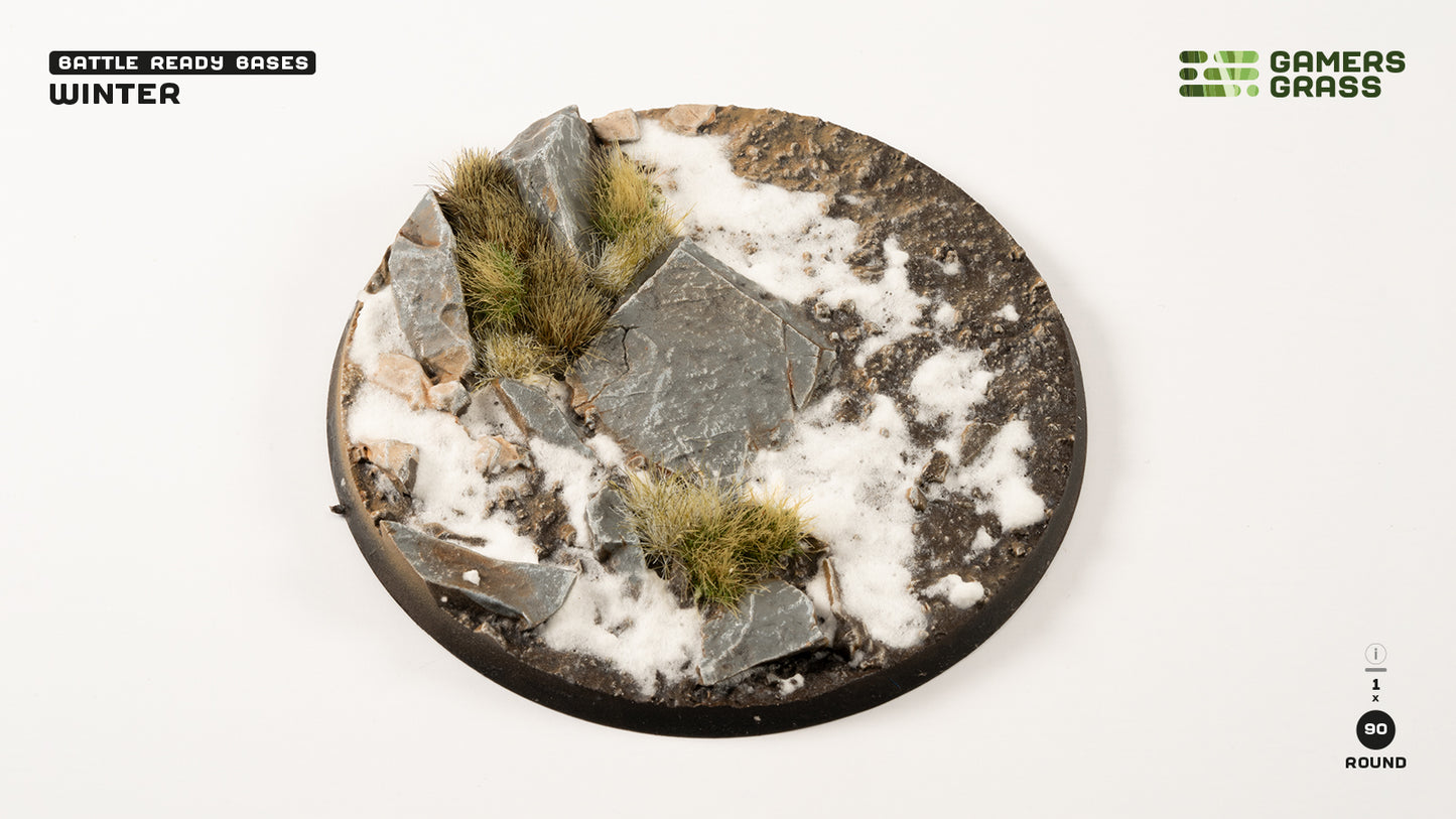 Winter - Round 90mm (x1)