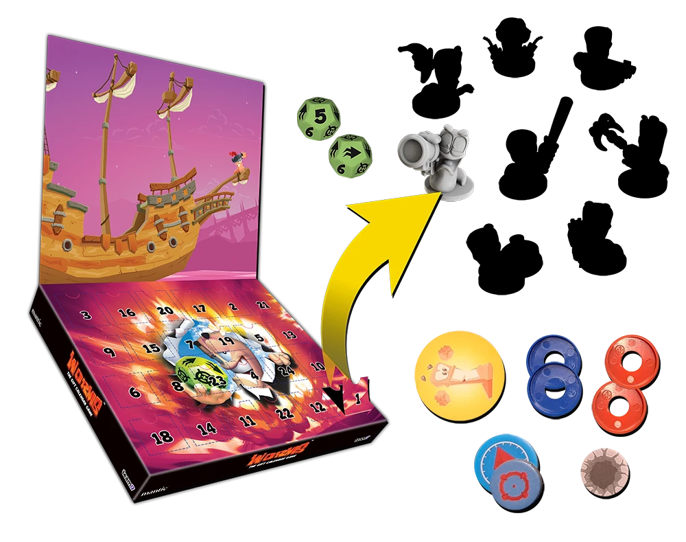 Worms™: The Board Game Advent Calendar