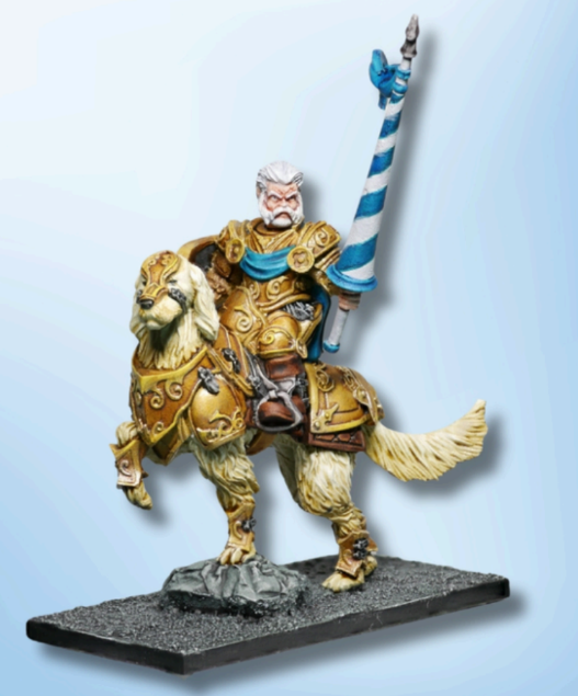 Painting Guide: Halfling Muster Captain on Aralez