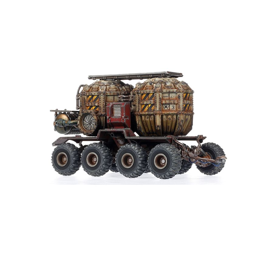 Necromunda: Promethium Tanks on Cargo-8 Trailer
