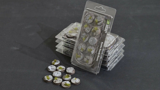 Temple - Round 25mm (x10)