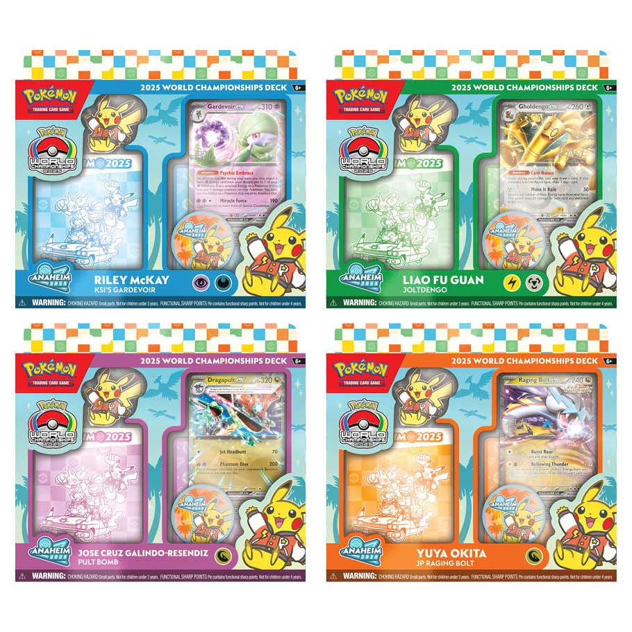 Pokémon TCG: World Championship Decks 2025