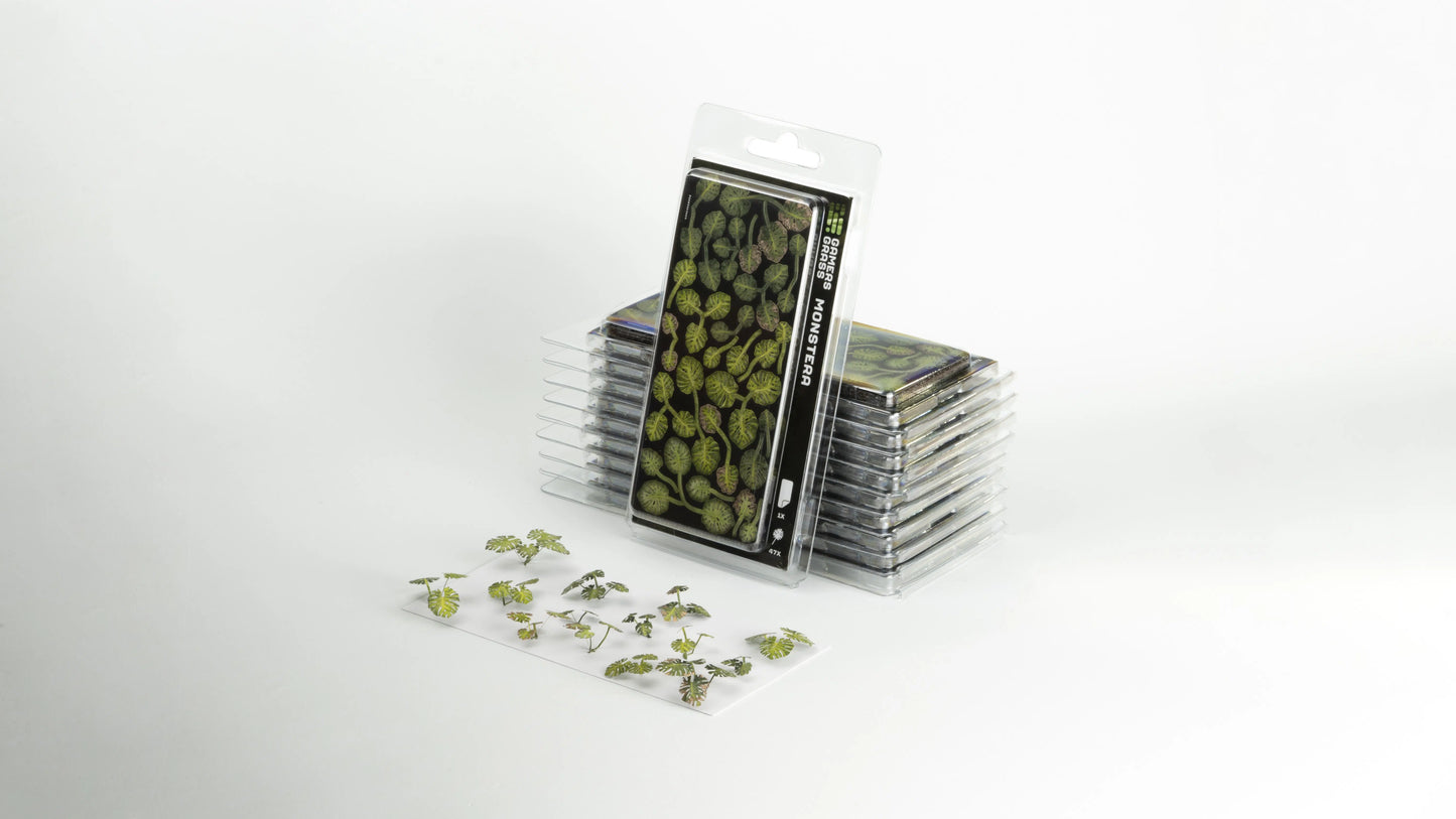 Laser Plants: Monstera