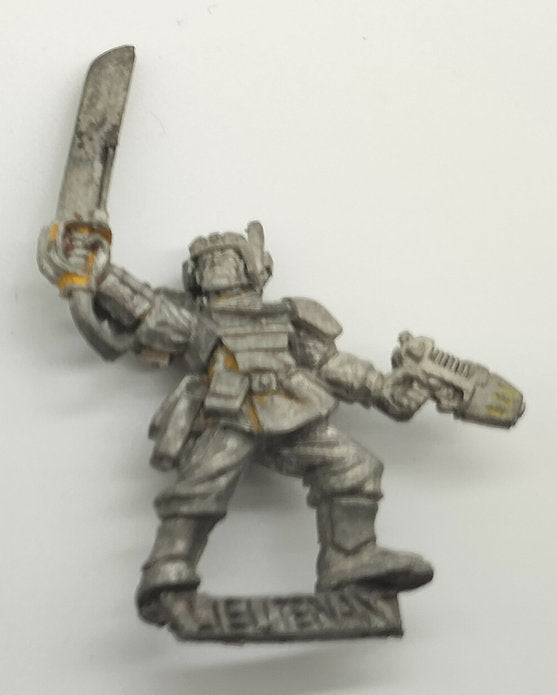 Astra Militarum Metal Cadian Shock Troop Lt. OOP