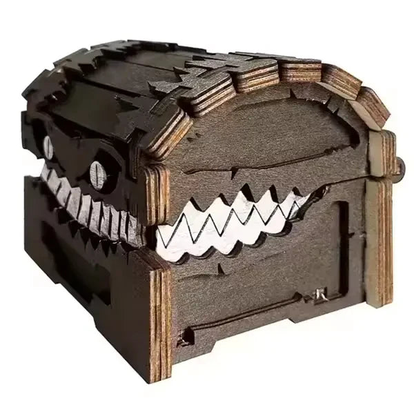 Mimic's Trove Wooden Dice Box