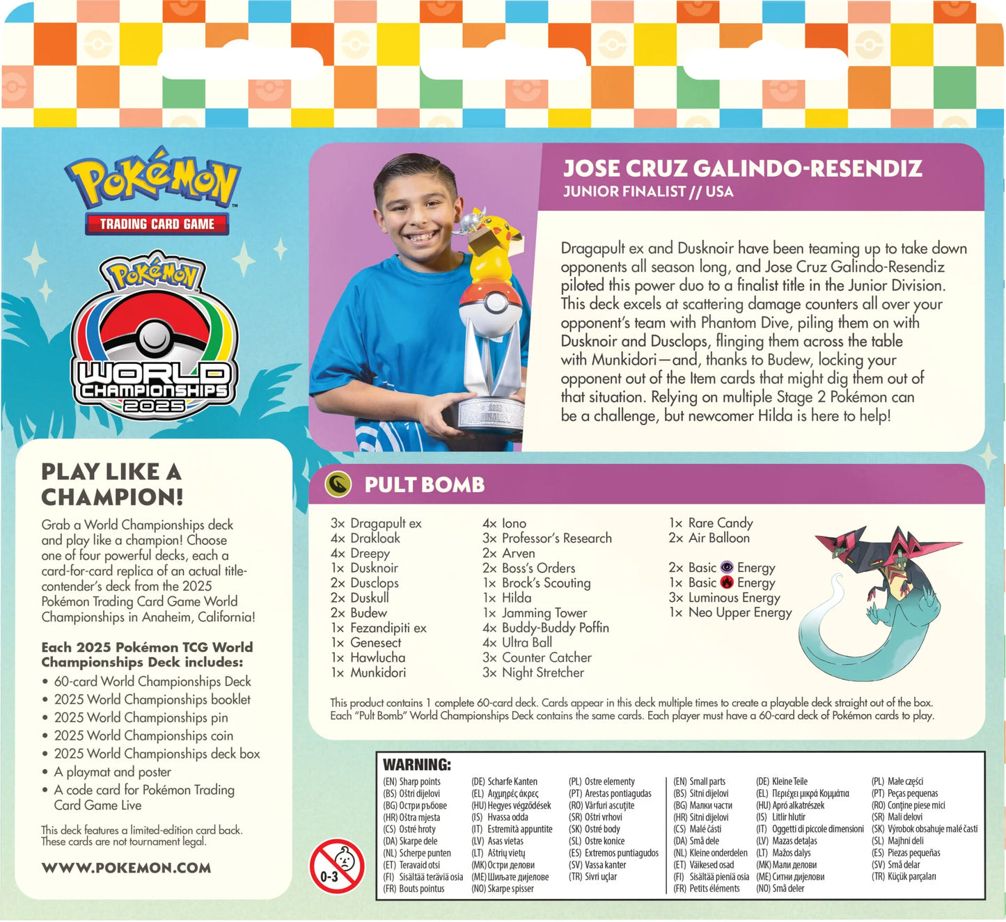 Pokémon TCG: World Championship Decks 2025